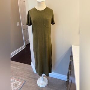 Olive Green Outerknown dress NWT